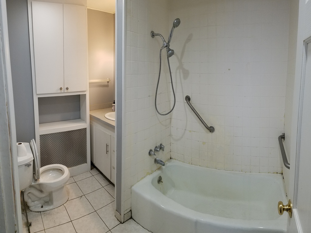 Complete remodeling with relocations - before.