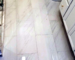 Heated floor.