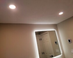 New recessed lights.