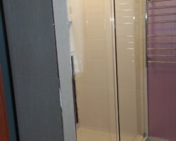 Building 5x3 shower room instead of 3x3 old one.