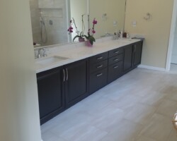 New porcelain floor tiles 12x24.