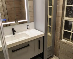 Complete bathroom renovation