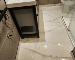 Complete bathroom renovation