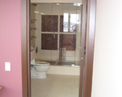 Master bathroom completely renovated.