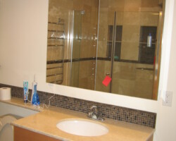 Custom vanity top.