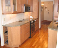 Building new kitchen.