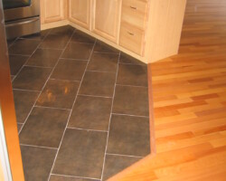 Precision floors installation.