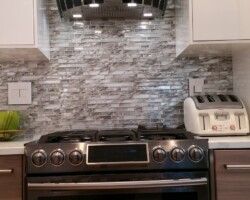 Complete kitchen remodeling. Everything new except floor.